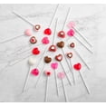 thumbnail image 6 of Trudea Heart Lollipop Mold, Set of 2, Silicone, Red, 6 Count, 6 of 6