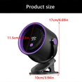 thumbnail image 3 of 100 Speed Desktop Fan 100 Speed Multifunctional Electric Fan Circulator Portable Home Quiet Ventilator Wall Ceiling Fan Purple, 3 of 4