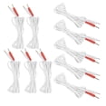 thumbnail image 2 of Cables conductores de electrodo tipo pin, 10 unids/bolsa Cable conductor de electrodo de 2,35 mm Cable TENS Salida de alta intensidad, 2 of 8