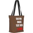 thumbnail image 2 of Custom Tote Bag With Logo Photo, Custom Bag, Personalized Shopping Bags Reusable Grocery Bags Bulk For Work Travel Gifts, 2 of 8