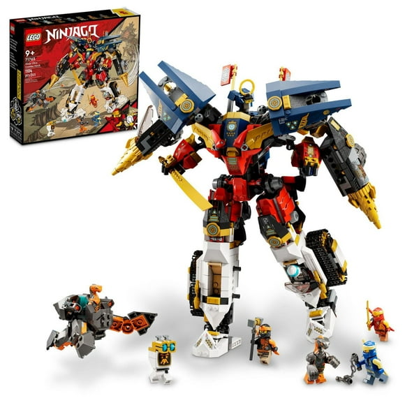 LEGO NINJAGO Ninja Ultra Combo Mech 71765 Toy Building Kit (1,104 Pieces)