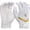 White, variant on Easton Ghost Ethos Fastpitch Softball Batting Gloves | Strawberry Glow | Small