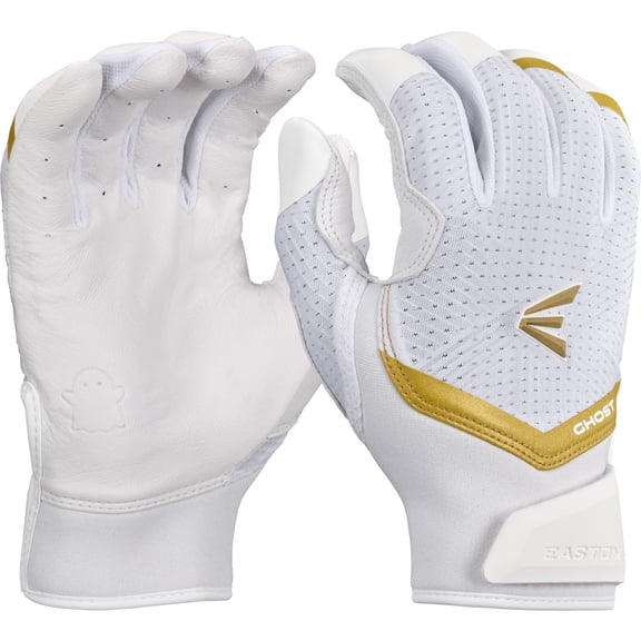 Easton Ghost Ethos Fastpitch Softball Batting Gloves | Snowstorm | Medium