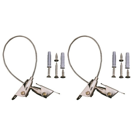 

2 Sets Home Furniture Anti Falling Straps Safety Straps Anchors for Baby Proofing