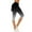 Black, variant on QIJUNTUO Women's Quick Dry Golf Tennis Skirted Leggings With Performance Shorts Breathable Court Sport Attire Moisture Control Black