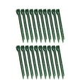thumbnail image 2 of 20 Pieces Garden Patio Courtyard Edging Barrier Peg Reusable Board Divider Anchoring Ground Fixing Stake Assorted Kit Gardening Tool Accessories Green, 2 of 8
