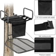 thumbnail image 4 of Universal Tree Stand Seat Replacement with Pocket, 16 X 12Inch Lightweight Replacement Treestand Seat with Adjustable Strap Hunting Accessories Fits All Ladder Stand, Works On Climbing Treestands, 4 of 7