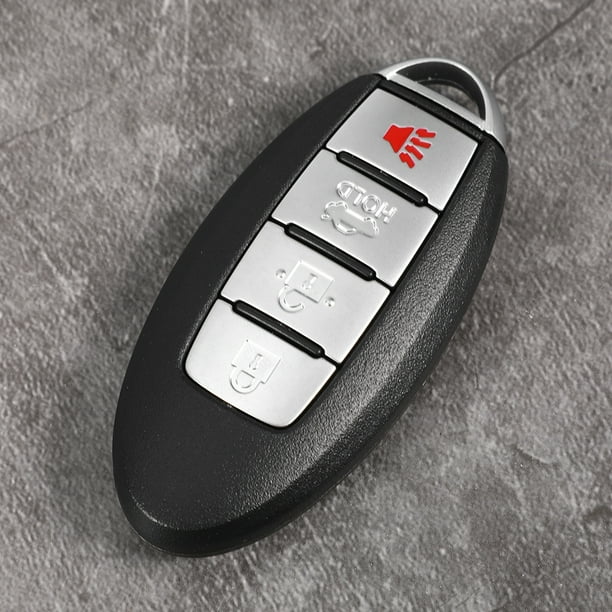 Llave de auto remota, control remoto de 4 botones para auto Llave de auto con control remoto Funcionalidad versátil