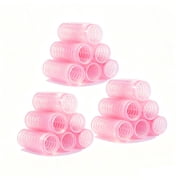OFEFE 24 Pcs Random Color Velcro rollers for hair Small Size Hair Rollers Curlers Self Grip Holding Hairdressing Curlers Hair Design Sticky,20mm 7/8