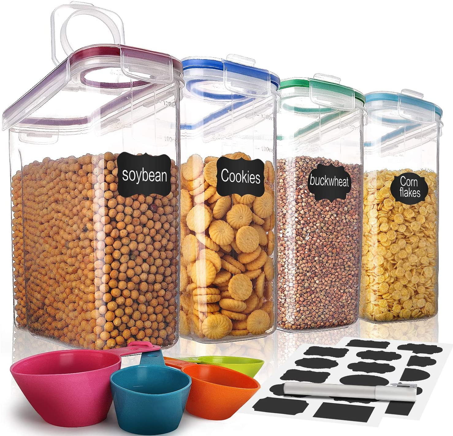 Home Food Storage Tank Containers Sealed Can Grain Cereal Jar Bottle Kitchen Precious Kitchen