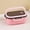 Pink, variant on 1200ml Double-Layer Compartment Bento Box, Microwave Safe Leakproof Sealed Plastic Lunch Box, Portable Handheld Food Container for Home Office Workers Daily Meal Prep
