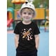 thumbnail image 1 of Boys' Cotton T-Shirt | Black with Pink Ribbon Pencil Print | Round Neck, Short Sleeve | Stretchy & Breathable Summer Top | Casual Playwear for, 1 of 6