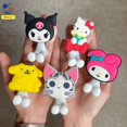 thumbnail image 2 of Sanrio Children Toothbrush Holder Hello Kitty Cartoon Children‘s Toothbrush Holder Non Perforated Wall Mounted Toothbrush Holder, 2 of 7
