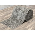 thumbnail image 2 of Custom Size Runner - Choose Your Length - Patras Grey Vintage Medallion 27 Inches Wide x 19 Feet Long Runner Rug (27 in. x 19 ft.), 2 of 6