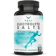 VALI Electrolyte Salts Hydration & Recovery Support Supplement, 120 Veggie Capsules