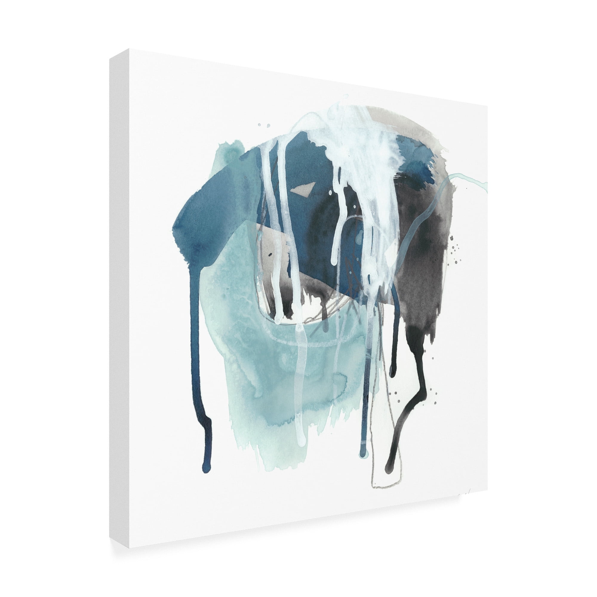 Trademark Fine Art 'Incidental Indigo VI' Canvas Art by June Erica Vess