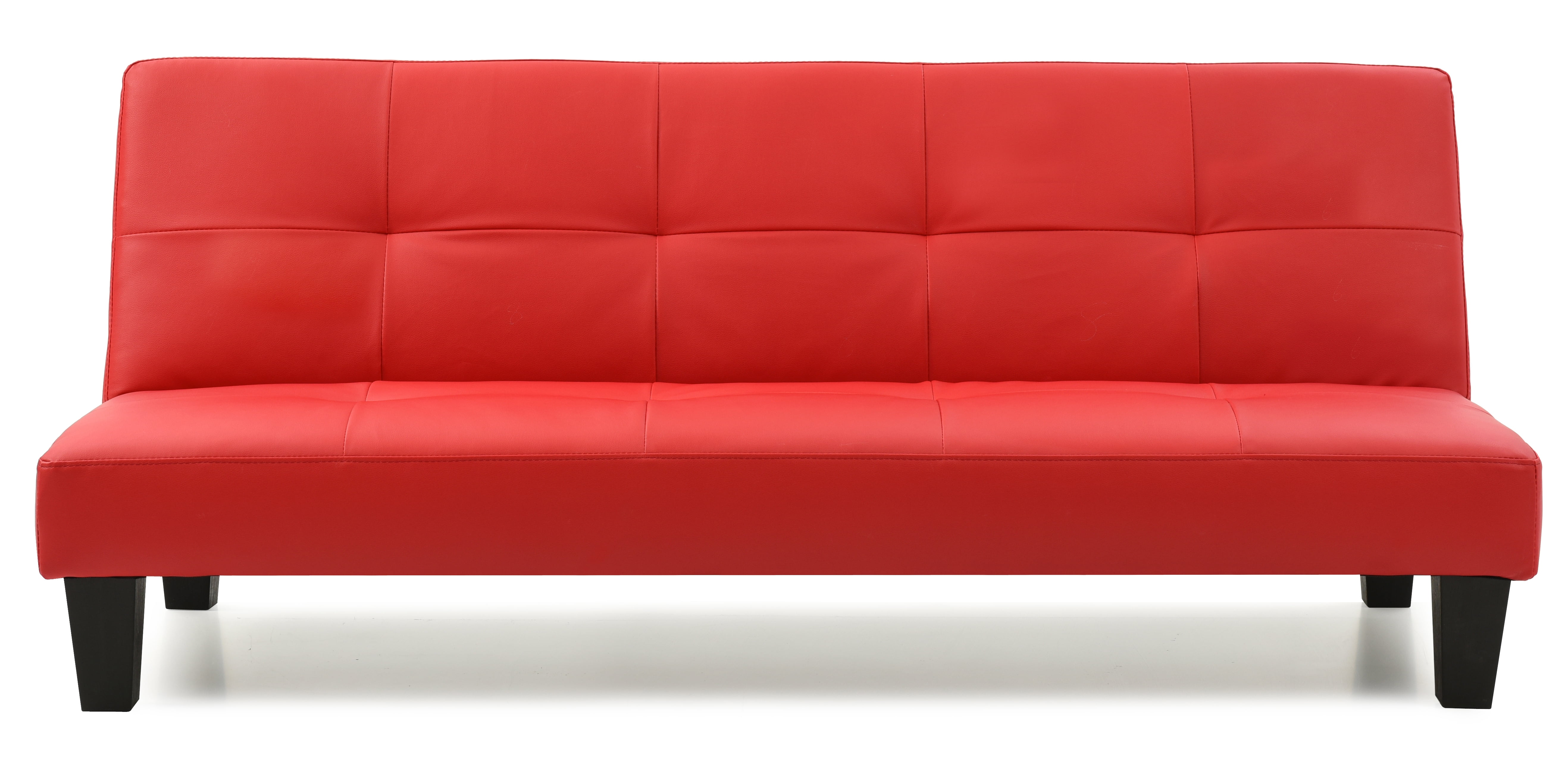Glory Furniture Alan Sofa Bed in Red Color