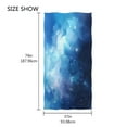thumbnail image 4 of Ryvnso Art Starry Sky Oversized Beach Towel Microfiber Bath Blankets Swimming Fitness 37" x 74", 4 of 5