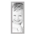thumbnail image 2 of ArtToFrames 12" x 31" Silver Picture Frame, 12x31 inch Silver Wood Poster Frame (WOM-5388), Pack, 2 of 8