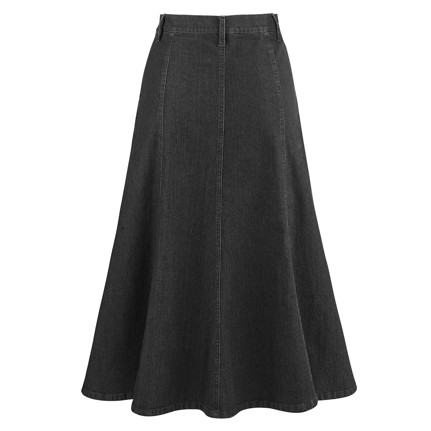スカート Courreges Black Denim Midi Skirt Courrèges Black denim midi skirt | TheDoubleF