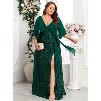 green emerald velvet dress Fiona Dress in Eden Green Xs main image 0