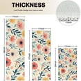 thumbnail image 4 of Pioneer Flower Floral Print Pattern Kitchen Rugs Sets Of 3,Kitchen Runner Rugs Non Skid Washable,Decorative Kitchen Floor Mats for Kitchen,Sink,Laundry,17"x30"+ 17"x47" + 17"x59", 4 of 6