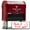 Red, variant on All Quality Make A Wish Self-Inking Rubber Stamp Self-Inking Rubber Stamp | Family & Friends | Novelty Homely Stamps (Black Ink) - Q-300