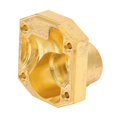 thumbnail image 2 of Gold Brass Front & Rear Axle Differential Cover for Capra 1.9 UTB 1/10 RC Car, 2 of 4