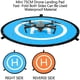 thumbnail image 2 of Plataforma de aterrizaje para drones, universal, impermeable, D 75 cm/30'', plataformas de aterrizaje plegables portátiles para drones RC, helicópteros, drones PVB, 2 of 8