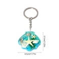 thumbnail image 3 of Xuniizn Plastics Halobios Ornament Halobios Specimen Ornament Keychain Oceans Animals In Resin Decorative Key Ring Accessories, 3 of 6