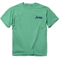 thumbnail image 2 of Jeep  Jeep A Mans Best Co-Pilot Front & Back Print Pigment Dyed T-Shirt, Blue - Extra Large, 2 of 2