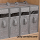 thumbnail image 5 of Caja de Almacenamiento de Sábanas de Cama Hoja de Ropa Organizador Armario Manta de Edredón Caja de Almac, 5 of 6