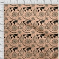 thumbnail image 4 of oneOone Cotton Poplin Tan Fabric Travel Dress Material Fabric Print Fabric By The Yard 56 Inch Wide, 4 of 6