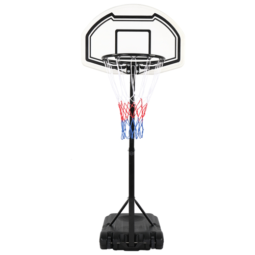 28" x 19" Backboard Adjustable Pool Basketball Hoop System Stand Kid