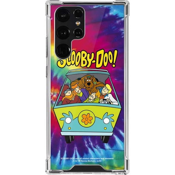 Skinit Cartoons Scooby-Doo Tie Dye Galaxy S22 Ultra Clear Case