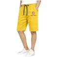 thumbnail image 3 of Sentuca Boys Athletic Shorts Basketball Print Casual Sports Shorts with Pockets for Summer Clothes, 3 of 7