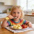 thumbnail image 3 of Stainless Steel Children's Feeding Utensil Set Including Fork and Spoon with Portable Travel for Outdoor Dining, 3 of 4