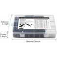 thumbnail image 3 of Kit de tubos termorretráctiles de poliolefina para aislamiento eléctrico y reparaciones diarias, uniones de cables, seguro y confiable, diseño compacto de 333 piezas con almacenamiento conveniente, 3 of 5