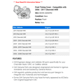 thumbnail image 2 of Front Timing Cover - Compatible with 2006 - 2011 Chevy HHR 2007 2008 2009 2010, 2 of 2