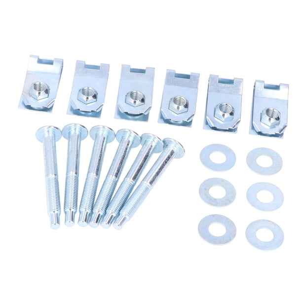 Truck Bed Mounting Hardware Kit Set Of 8 Bolts, Washers, Compatible With 1997-2014 Ford F-150 1997-1999 Ford F-250 2006-2008 Lincoln Mark LT, Replaces