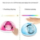 thumbnail image 4 of Luz De Despertar 7 Colores Luz De Despertar Luz De Noche Led Rgb Despertador Multifuncional Función De Lámpara De Mesa Snooze Sunrise 6 Sonidos Decoración Natural Del Hogar Speravity HA015336-00, 4 of 5