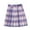 Purple, variant on AUNVITO Clearance Children's Solid Color Tight Short Skirt Four Season Pleated Skirt Girls' Performance Half Skirt Uniform Checkered Skirt