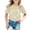 3-Beige, variant on MUXiin Girls Valentines Day Shirt Children's Fashionable Casual Letter Round Neck Short Sleeved T Shirt Top Toddler Valentines Day Gifts