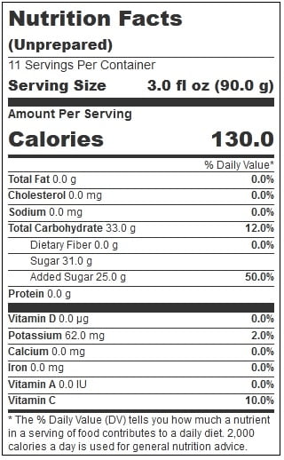 Tropics Mango Drink Mix, 32 Ounce -- 12 per case.