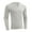 Light Gray, variant on Men's Long Sleeve Tee Shirts Soft Athletic V Neck T-Shirt Slim Fit Basic Tops Solid Casual Shirt Lightweight Undershirts