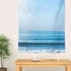 thumbnail image 4 of Xihbxyly Tapiz de Pared, Tela de Poliéster Suave, Diseño En Azul y Verde, Fondo Decorativo, Decoración de Pared para Sala de Estar y Dormitorio, Fácil Instalación, Tamaño 135 X 180 Cm., 4 of 5