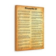 thumbnail image 3 of Scripture Walls Proverbs 27 Chapter Gold Bible Canvas Christian Wall Art Ready to Hang Unframed, 3 of 13