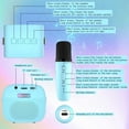 thumbnail image 2 of Karaoke Machine Kids, Portable Bluetooth Karaoke Machine with Microphone for Kids Adults, Voice Changing Effects & LED Lights, 2 of 5