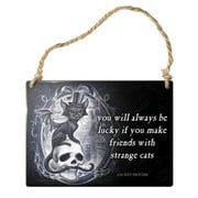 Alchemy Gothic  Strange Cats Sign