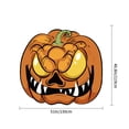 thumbnail image 3 of FufuCrick Halloween Car Trunk Flag, 46x49 Inches Polyester Decorative Banner for Halloween Decor, Static Outdoor Ornamental Display for Halloween Party Decorations, Orange, 3 of 7